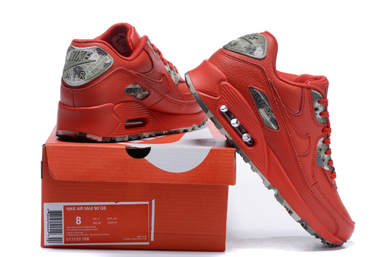 air max 90 femme rouge